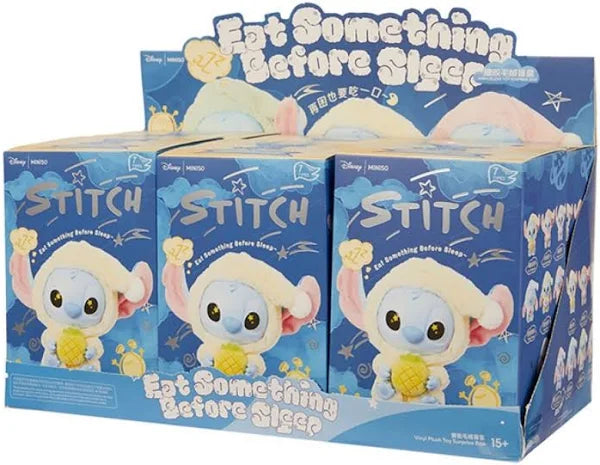 MINISO Stitch Eat Something Before Sleeping BLIND BOX